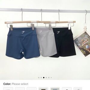 Women's Active Shorts - Blue, Gray, Black